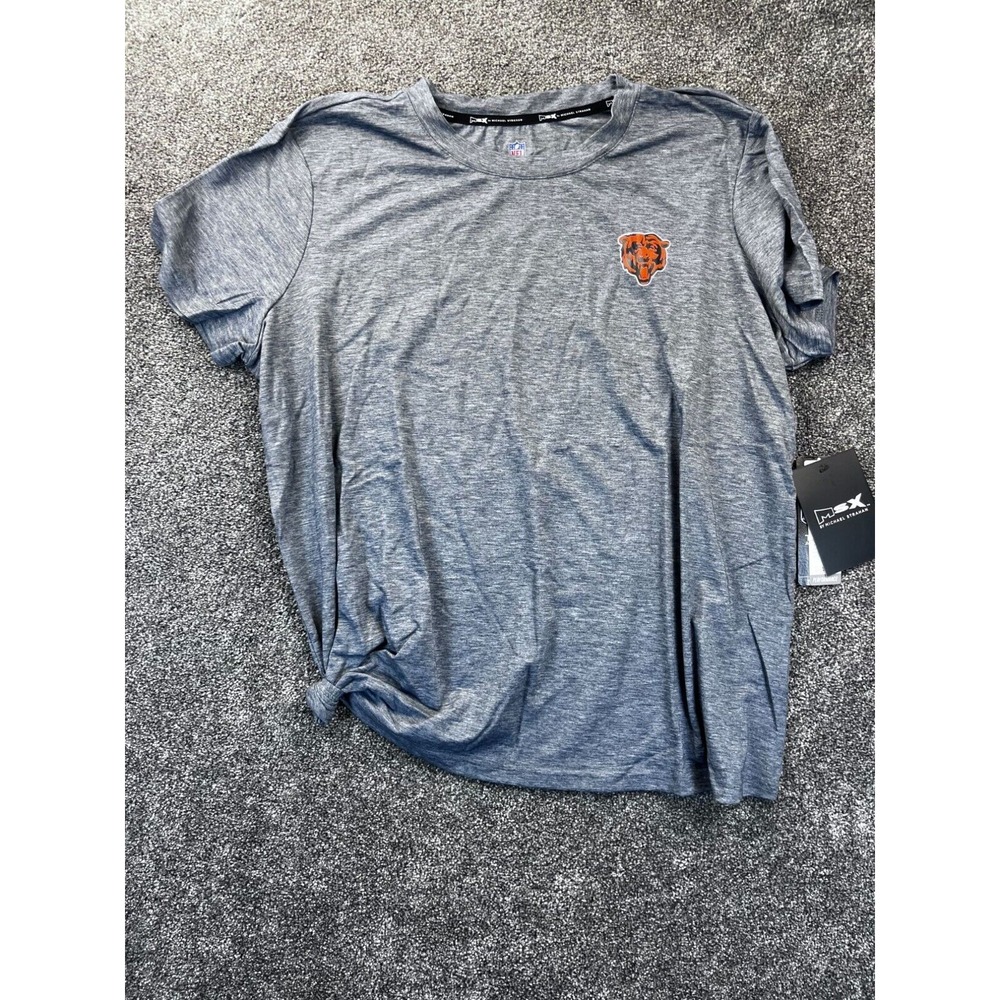 Chicago Bears Michael‎ Strahan Collection Gray T-Shirt  Womens XL